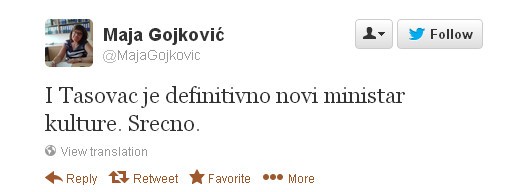Maja Gojkovic-Tvit.jpg Maja Gojkovic-Tvit.jpg